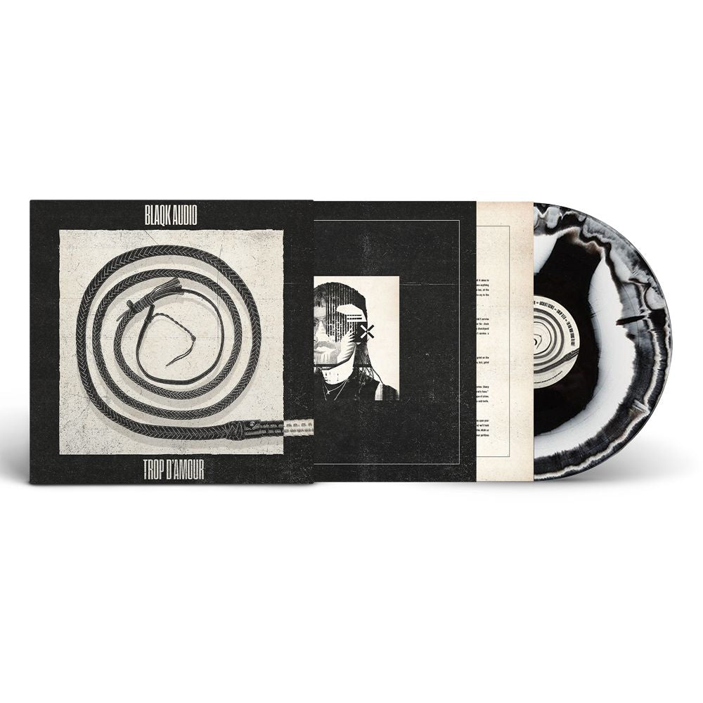 TROP D'AMOUR BLACK/WHITE VINYL + INSTANT DOWNLOAD