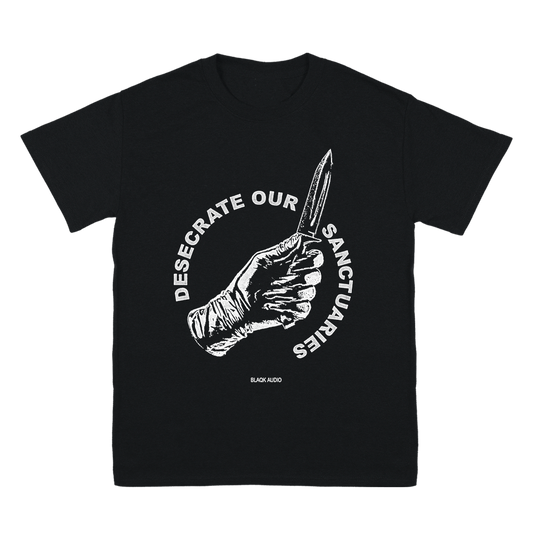 Desecrate Our Sanctuaries Black Tee